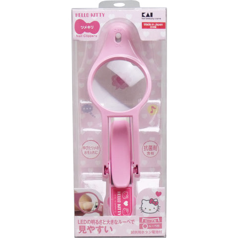 [Hello Kitty] 帶放大鏡LED燈指甲鉗 Nail clippers with LED loupe KK-2525