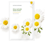 [Nature Republic] Real Nature 面膜 23ml (洋甘菊) Real Nature Mask Sheet 23ml (Chamomile)