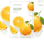 [Nature Republic] Real Nature 面膜 23ml (橙) Real Nature Mask Sheet 23ml (Orange)