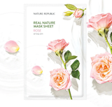 [Nature Republic] Real Nature 面膜 23ml (玫瑰) Real Nature Mask Sheet 23ml (Rose)