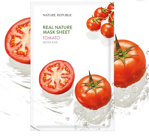 [Nature Republic] Real Nature 面膜 23ml (番茄) Real Nature Mask Sheet 23ml (Tomato)