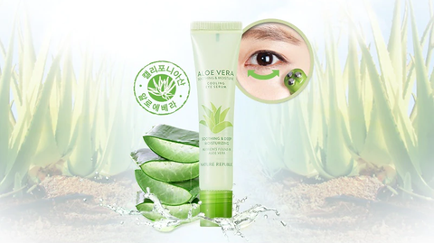 [ NATURE REPUBLIC] 蘆薈74% 清涼眼部精華液 Soothing & Moisture Aloe Vera 74% Cooling Eye Serum 15ml