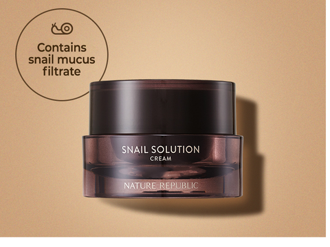 [Nature Republic] 蝸牛液霜 Snail Solution Cream 52ml