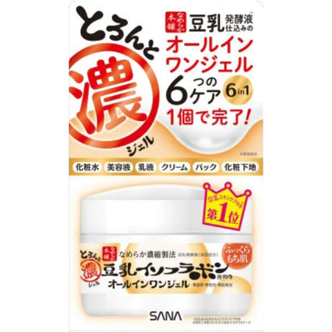 [常盤薬品] SANA豆乳美肌多效保濕凝膠霜 100g [Tokiwa] Namerakahonpo Extra Moist Gel 100g